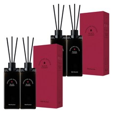 밀크바오밥 시그니처 대용량 디퓨저, 블랙체리, 500ml, 4개