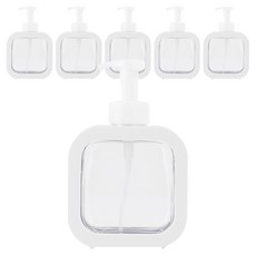 ARYKO 洗手液泡沫瓶 按壓瓶 500ml, 白色, 6個