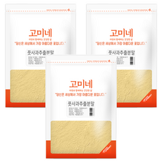 고미네 풋사과 추출물 분말, 100g, 3개
