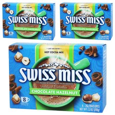 SWISS MISS 義式榛果風味可可粉, 26g, 8包, 3盒