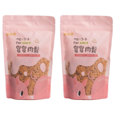 農純鄉 寶寶肉鬆 1歲以上且寶寶可順利咀嚼階段, 110g, 2包