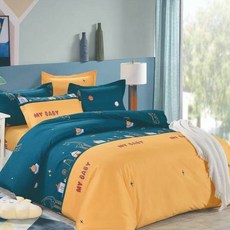 台灣磨毛床包組