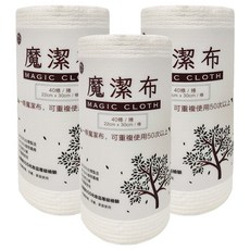 IDEA HOM 理想家 魔潔布 22cm x 30cm 台灣製造, 40條, 3捲
