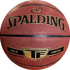 스팔딩 TF 골드 리미티드 농구공, 76-263Z, 1개
