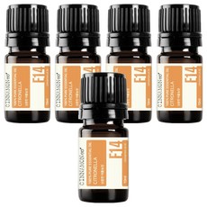 시나몬이오 아로마 에센셜 오일 E14, 시트로넬라, 10ml, 5개