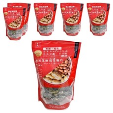 亦擇 純黑芝麻花生脆片, 全素食VEGAN, 低溫烘焙非油炸, 300公克, 300g, 6包