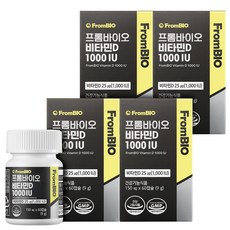 프롬바이오 비타민D 1000 IU, 60정, 4개