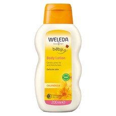 WELEDA 薇蕾德 金盞花寶貝柔護身體乳, 200ml, 1瓶