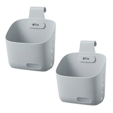 Pickypicks 收納推車軌道專用懸掛式收納籃, 藍色, 2個