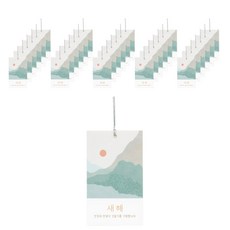 日出新年吊牌, 100個, 混合顏色