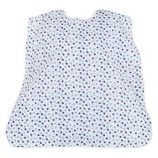 클린유니폼 방수 성인용 턱받이 벨크로형, 청색딸기, 1개