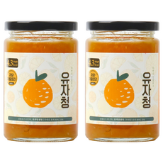 티바인 고흥 저당 알룰로스 수제 유자청, 450g, 1개입, 2개