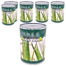 傳佳蜜糖蘆薈6入組 (重量565g/固形量300g) - 清涼解渴，健康美味, 565g, 6罐