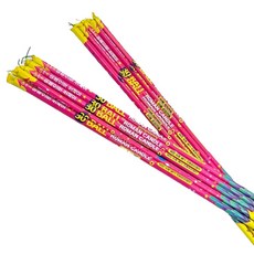 로망캔들 티타늄 불꽃놀이, 혼합색상, 10개