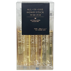 HONEY BY HONEY All In One蜂蜜隨身包 5款 各6條入, 300g, 1組