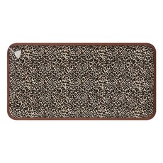 韓日電子 超細纖維電熱坐墊, 豹紋, 雙人 (45 x 87 cm)