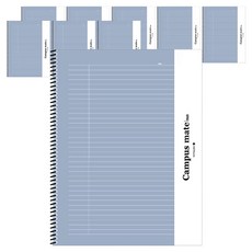 morning glory Campus Mate 單環線圈筆記本, 隨機出貨, 9個