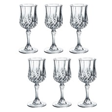 로체스터 노블 미니 고블렛 소주잔, 투명, 6개