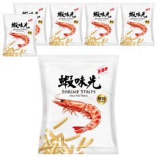 裕榮食品 蝦味先 原味, 非油炸, 60g, 6包