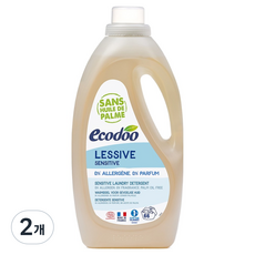 에코두 세탁세제 센서티브 무향, 2개, 2L