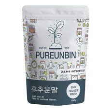 PUREUNBIN 胡椒粉 粉末, 500g, 1個