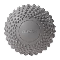 Hudaon 清爽高級高彈力按摩球, 灰色, 1個