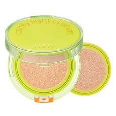 LunA 舒適輕透氣墊粉餅正裝+替換蕊組, 01 Vanilla, 1組