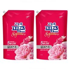 碧珍 Signature高濃縮衣物柔軟精補充包 花季慶典, 1.7L, 2入