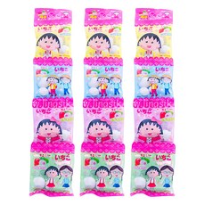 EIWA 小丸子草莓棉花糖 4包, 58g, 3組