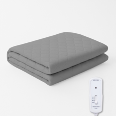 SALOMSALI 碳纖維遠紅外線電熱毯, 迷你單人(50 x 140 cm), 灰色