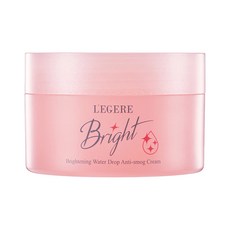 L'EGERE 光透白水感防護素顏霜, 1罐, 光透白