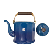 Noda Horo 野田琺瑯 經典水壺 漸層藍, 2L, 1個