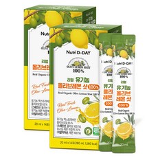 뉴트리디데이 리얼 유기농 올리브레몬 샷 100% 14p, 280ml, 2개 280ml, 2개