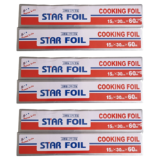 STAR FOIL鋁箔紙, 6個