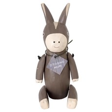 T-LAB 童話森林木製玩偶 天然合歡木手工製作 激發想像力, 小驢子, 1個