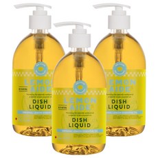 檸檬水洗碗精原味檸檬, 500ml, 3個