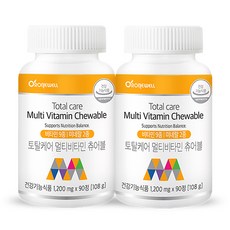 RONIEWELL 綜合維他命咀嚼錠, 90顆, 2罐