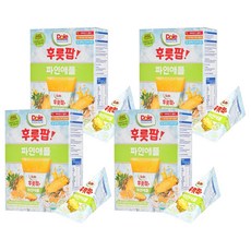 Dole 都樂 鳳梨果汁冰棒 8入, 62ml, 4個
