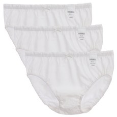 Organic Boom 女童素色三角內褲 3入