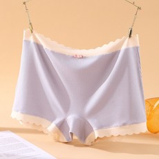 스타 골지 스캘럽 파스텔 임부 속바지