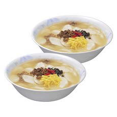 코렐 보라꽃 냉면기/ 떡국기(대), 혼합색상, 2개