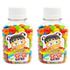 JOJO 豆豆巧克力風味糖, 80g, 2瓶