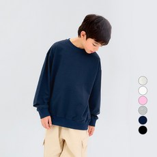 unifriend 兒童基本款迷你毛圈大學T