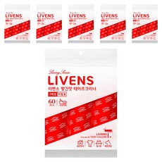 리벤스 펫용 빨간맛 사선컷팅 돌돌이 테이프크리너 리필 3p, 6세트