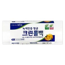 애드그린 위생 크린 롤백 미니 17 x 25 cm, 미니(XS), 500개입, 1개