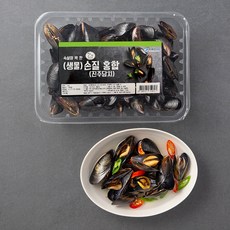 살맛나요 생물 손질 홍합 진주담치, 1kg, 1팩