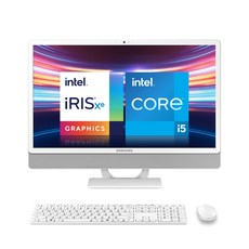 삼성전자 올인원 일체형PC (i5-1135G7 60.5cm), DM530ADA-L58AW, WIN10 Home, RAM 8GB, NVMe 256GB