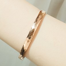 노이드비 여성용 써지컬스틸 다각심플 뱅글 팔찌 + 패키지