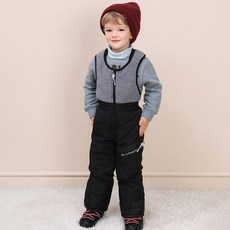 앤디애플 아동용 NEW 겨울아놀자 오버롤 스키 팬츠