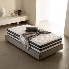 삼익가구 노블레스 프리미엄 유로탑 9존 독립스프링 매트리스 방문설치, 270mm, 소프트 미디엄